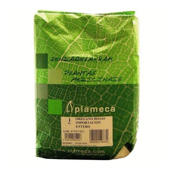 Plameca Orégano Hojas Importación Entero 1Kg