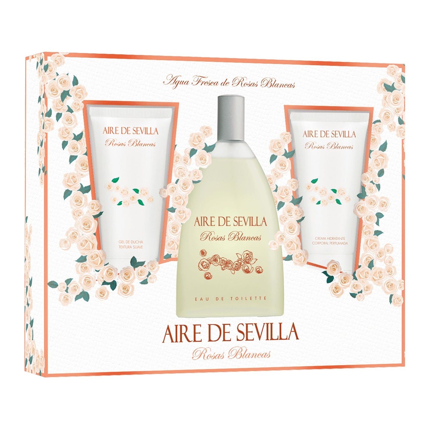 Aire de Sevilla Cofre Rosas Blancas