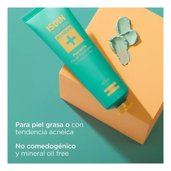 ISDIN Teen Skin Acniben Mascarilla Facial Purificante 75 ml