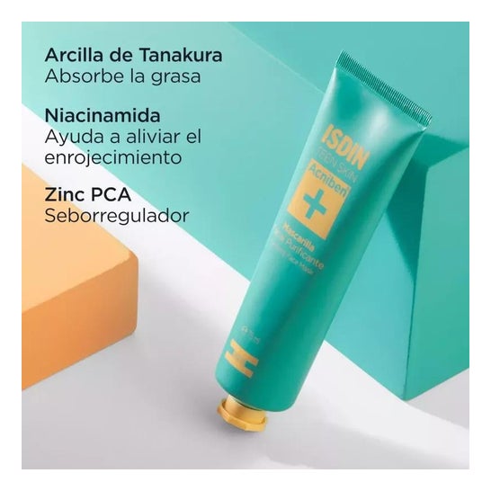 ISDIN Teen Skin Acniben Mascarilla Facial Purificante 75 ml