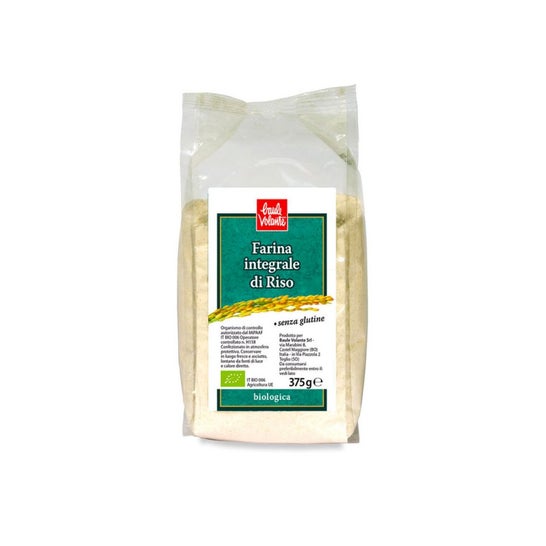 Baule Volante & Fior Di Loto Harina Integral Arroz Bio 375 g