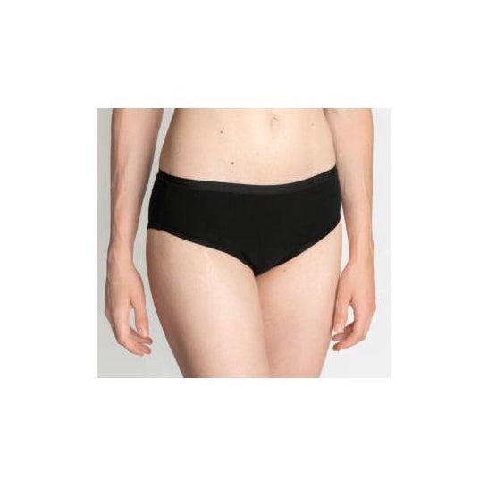 Cocoro Braguita Menstrual Negra Flujo Moderado 4-L 1ud