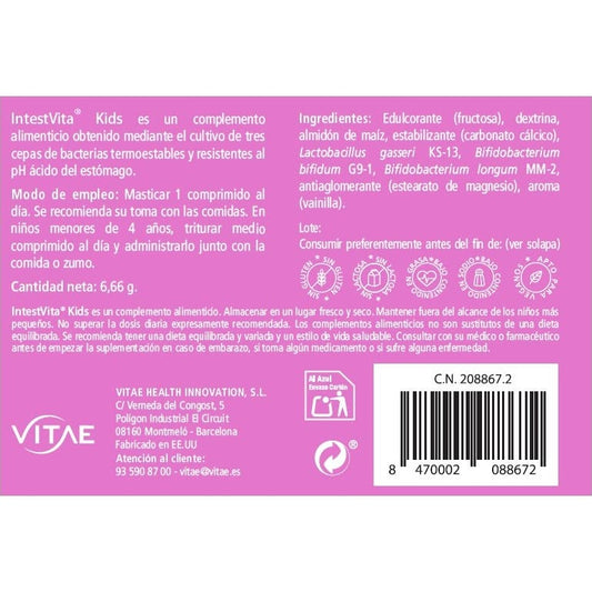 Vitae IntestVita Kids 15comp
