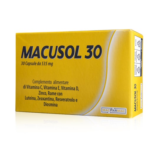 MacFarmac Macusol 30 30 caps