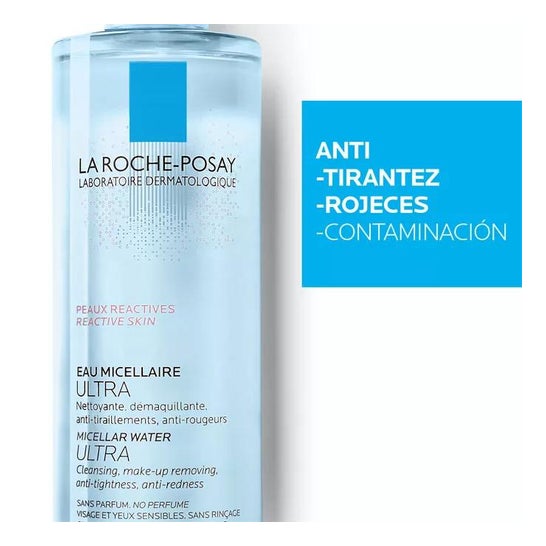 La Roche-Posay Agua Micelar Ultra Piel Reactiva 400ml