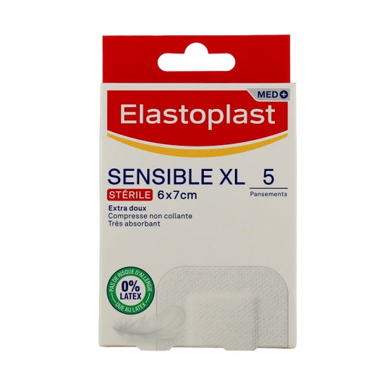 Elastoplast Med Sensible XL Apósito 6x7cm 5uds