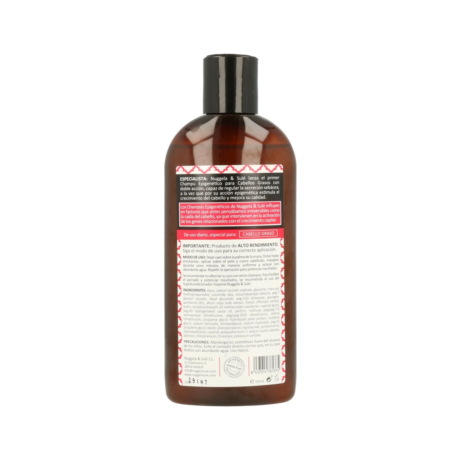 Nuggela & Sulé Champú Seborregulador Cabello Graso 250ml