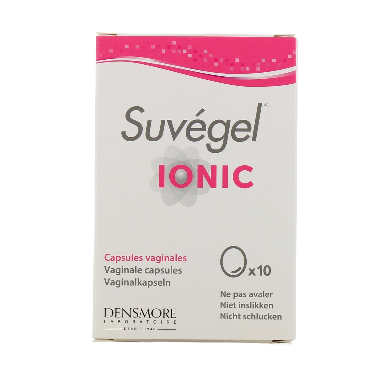 Cápsula Iónica Densmore Suvegel 10 Vaginal