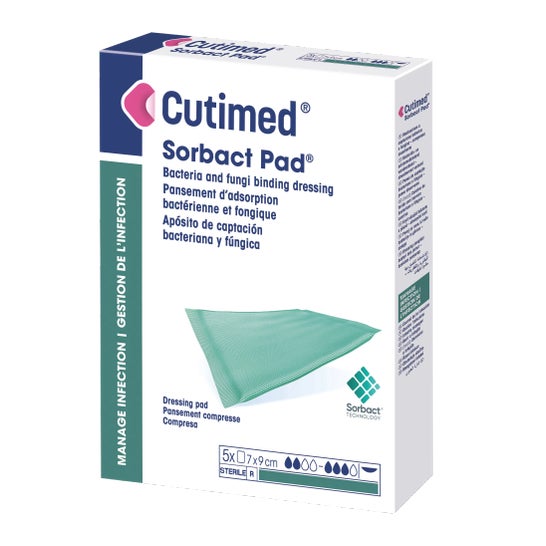 Bsn Medical Cutimed Apósitos Sorbact Medicación 7x9cm 5uds