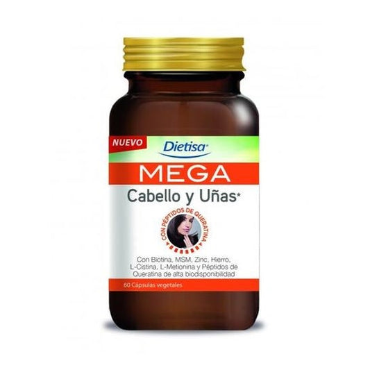 Dietisa Mega Cabello y Uñas 60caps