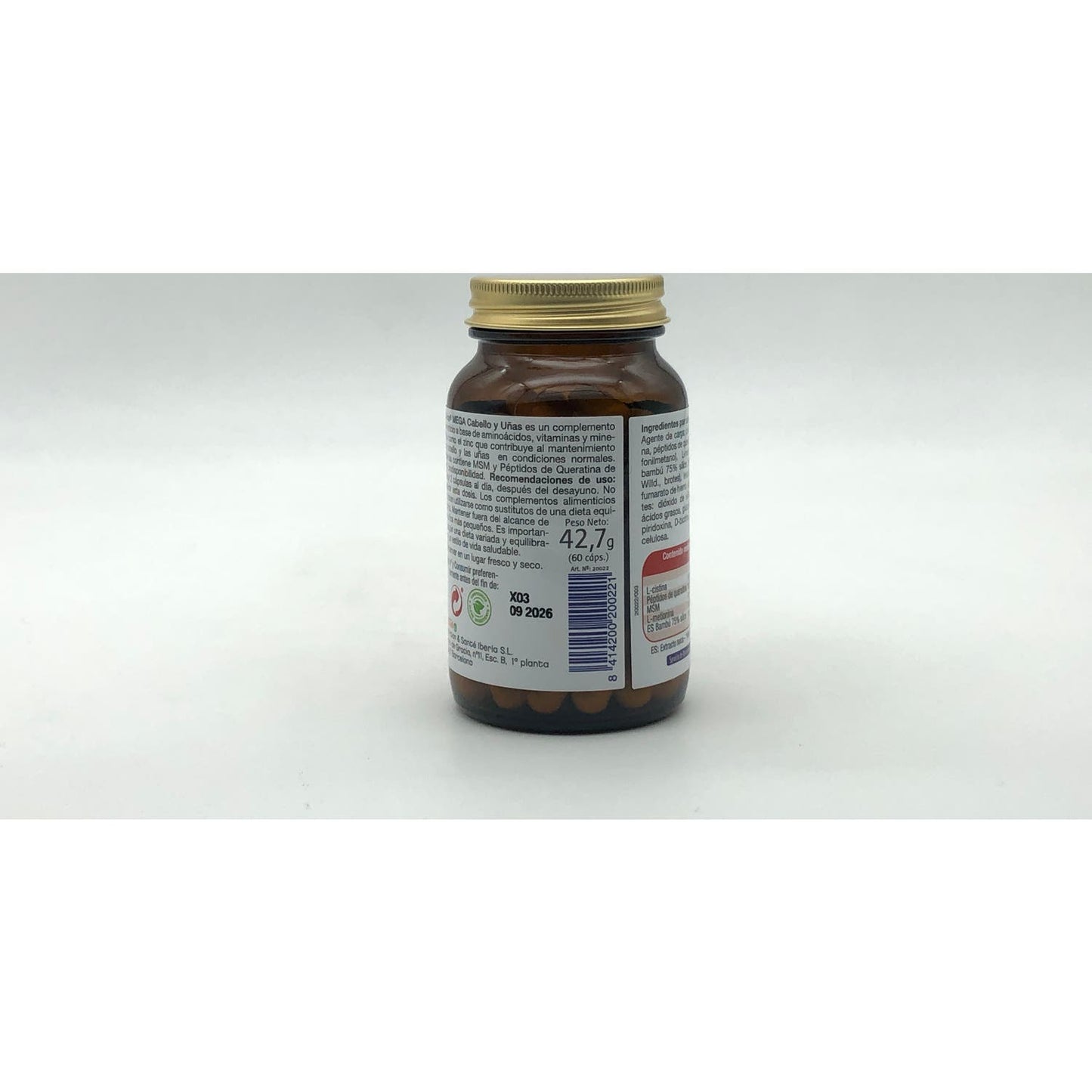 Dietisa Mega Cabello y Uñas 60caps