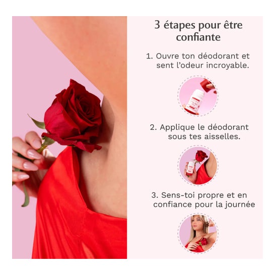 Musc Intime L'Envoutante Desodorante Natural Rosa Mystik 50g