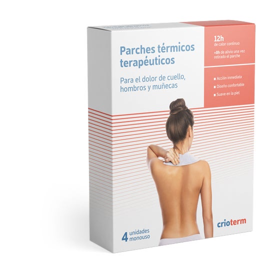 Crioterm Parche Calor Cuello y Hombros 4uds