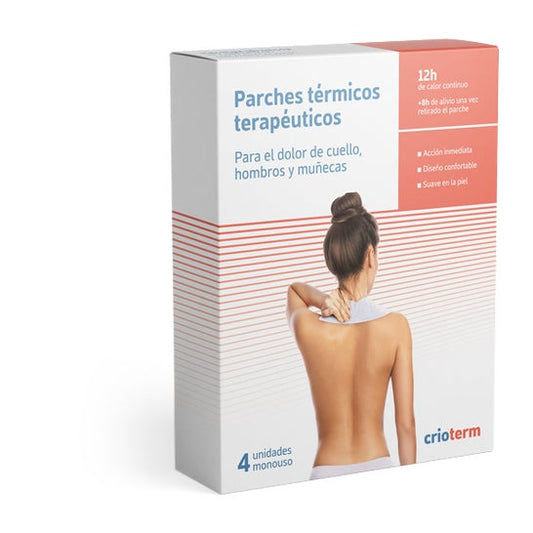Crioterm Parche Calor Cuello y Hombros 4uds