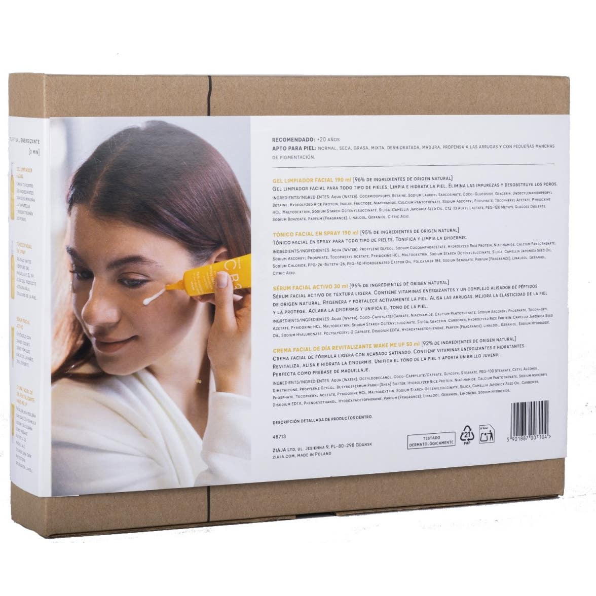 Ziaja Rutina de Día Set Vitamina C.B3 Niacinamida