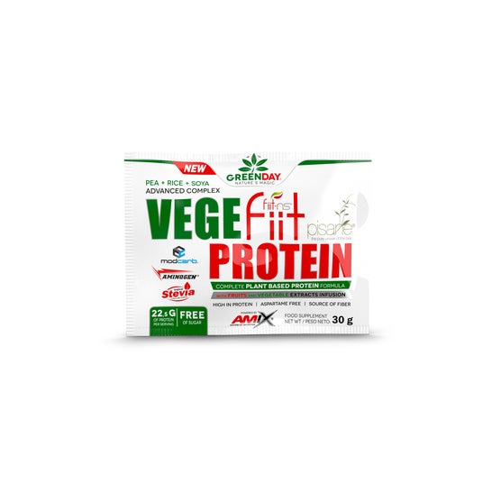 Amix greenday Vegefiit Protein Cacahuete Chocolate Caramelo 30 g