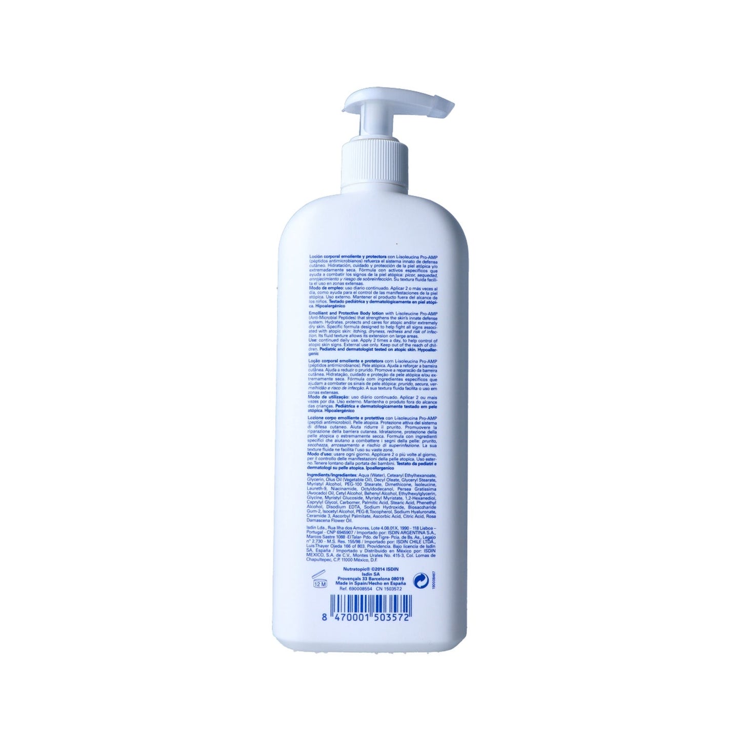 ISDIN Nutratopic Pro-AMP Loción Corporal Emoliente 400ml