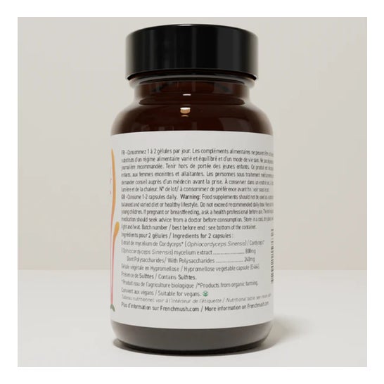 French Mush Cordyceps 56 Perlas