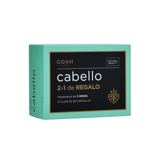 Goah Clinic Pack Cabellos 180caps