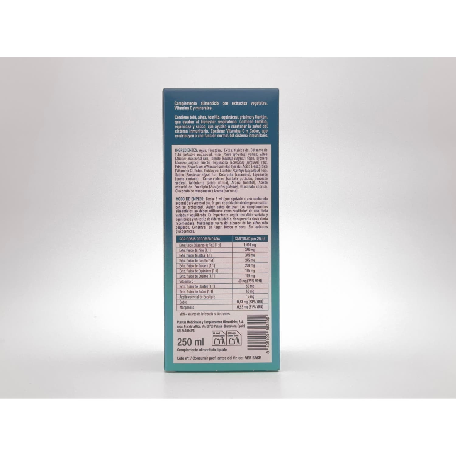 Plameca Protectium Pectoral Adultos 250ml