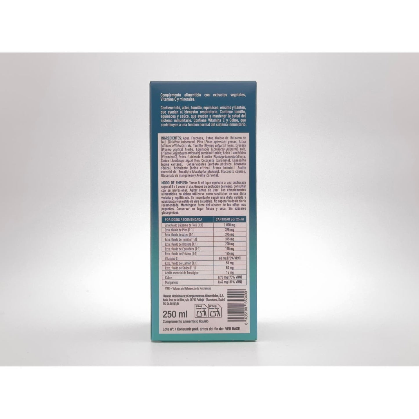 Plameca Protectium Pectoral Adultos 250ml