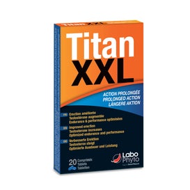 Labophyto- Titan XXL - Estimulante sexual de acción prolongada 20 comprimidos