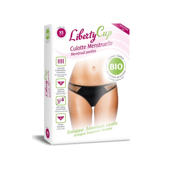 Liberty Cup Slip Mens Plumetis Negro Talla L-XL 1ud