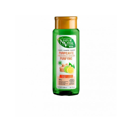 NaturVital Eco Purificante Jengibre y Limón Champú 300ml