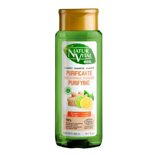 NaturVital Eco Purificante Jengibre y Limón Champú 300ml