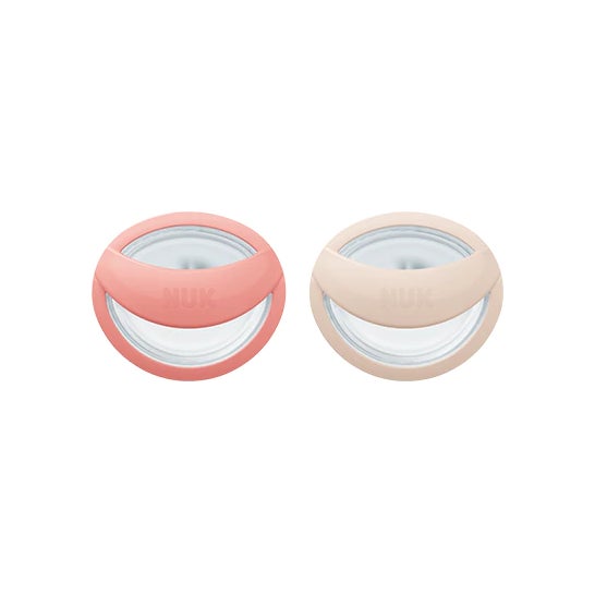 Nuk Chupetes Silicona Mommy Feel 0-9 M Rosa 2 uds