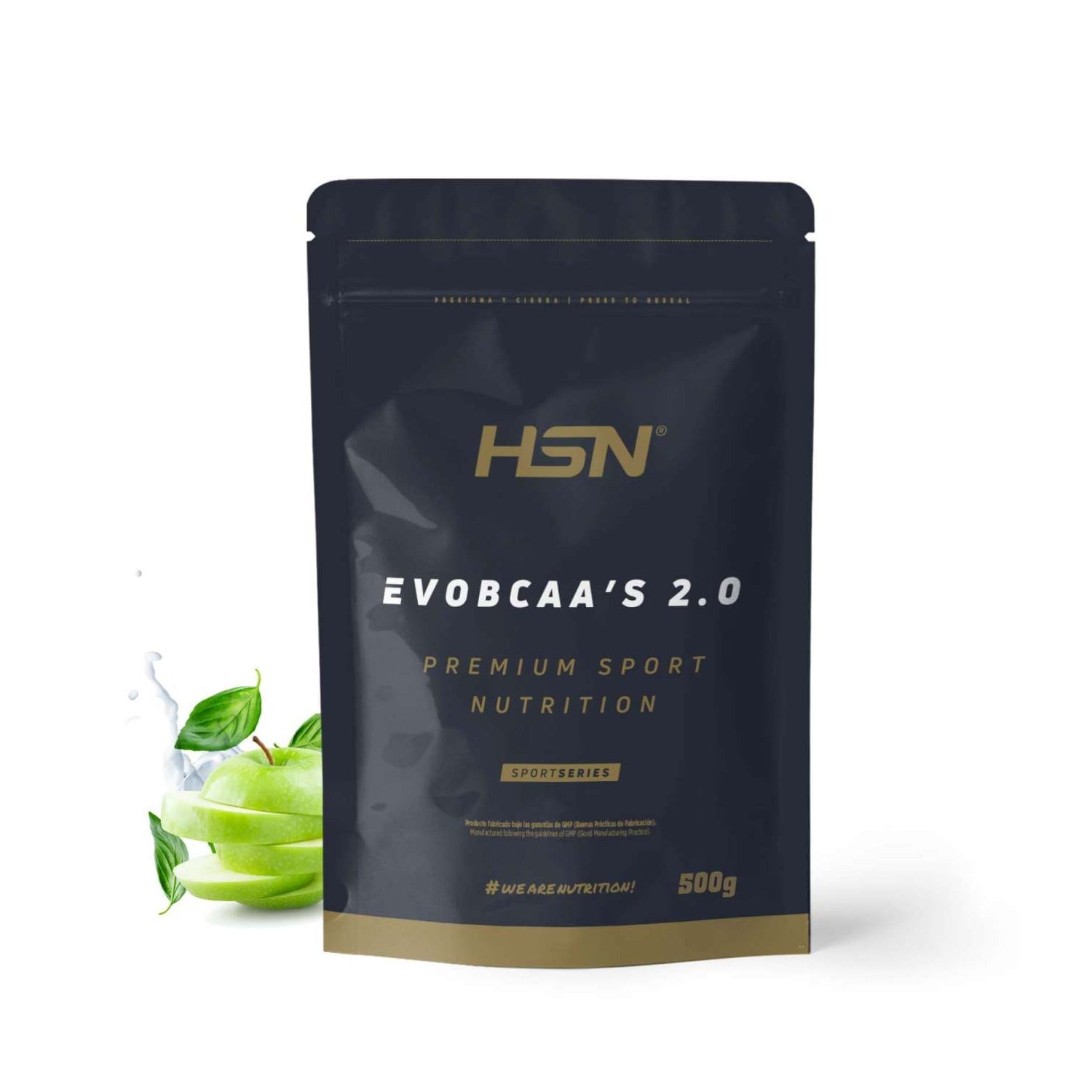 HSN EvoBCAA's 2.0 BCAA's 12:1:1 + Glutamina Manzana 500g