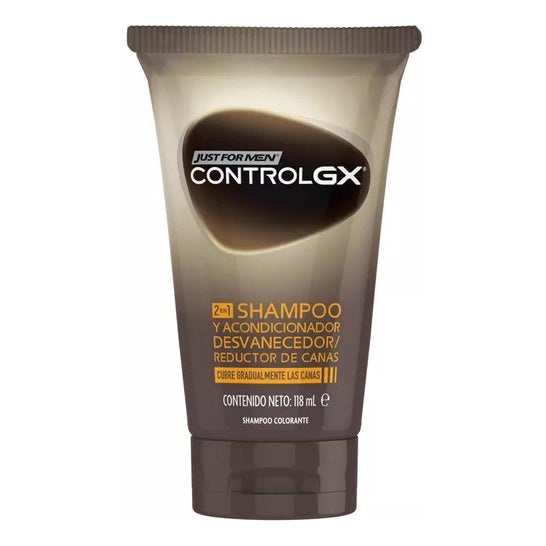 Just For Men Control GX 2 en 1 Champú Acondicionador Reductor Canas 118ml