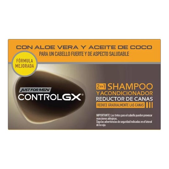 Just For Men Control GX 2 en 1 Champú Acondicionador Reductor Canas 118ml