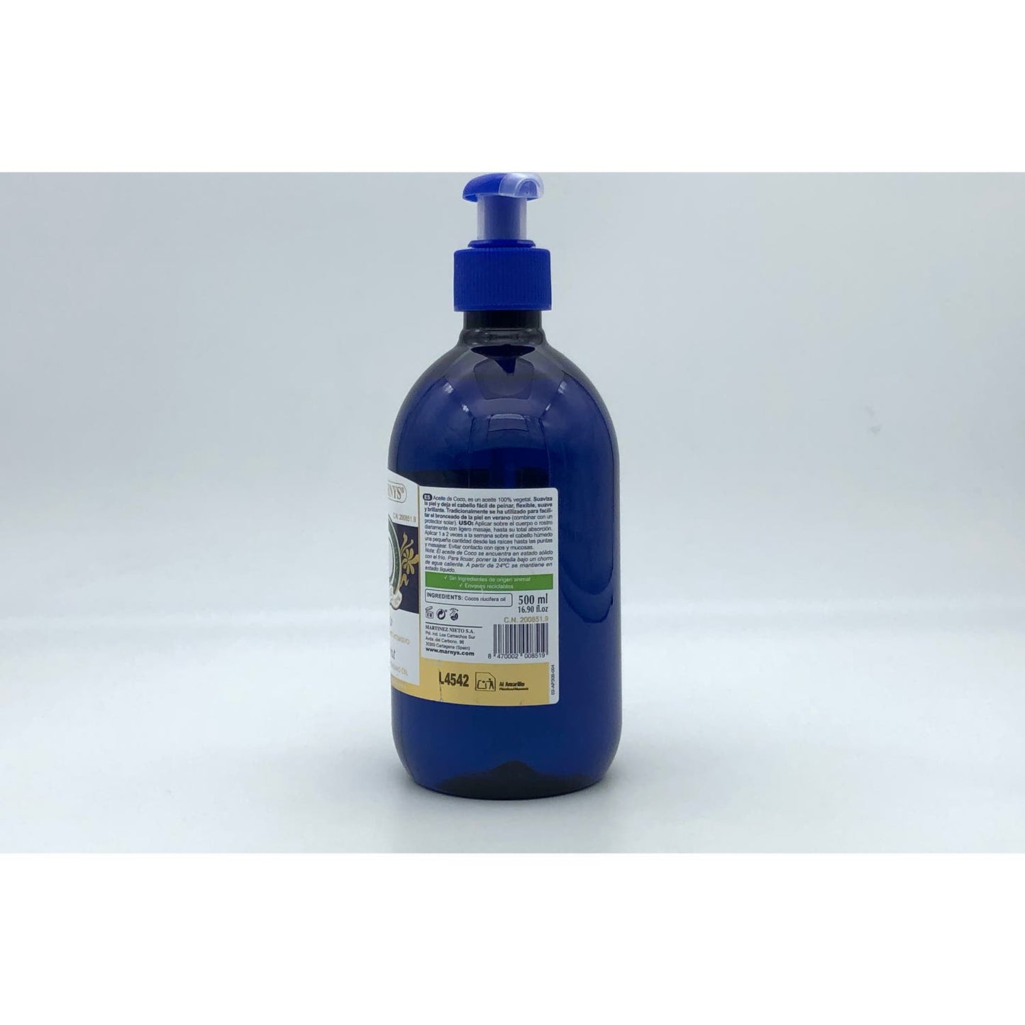 Marnys Aceite Puro de Coco 500ml