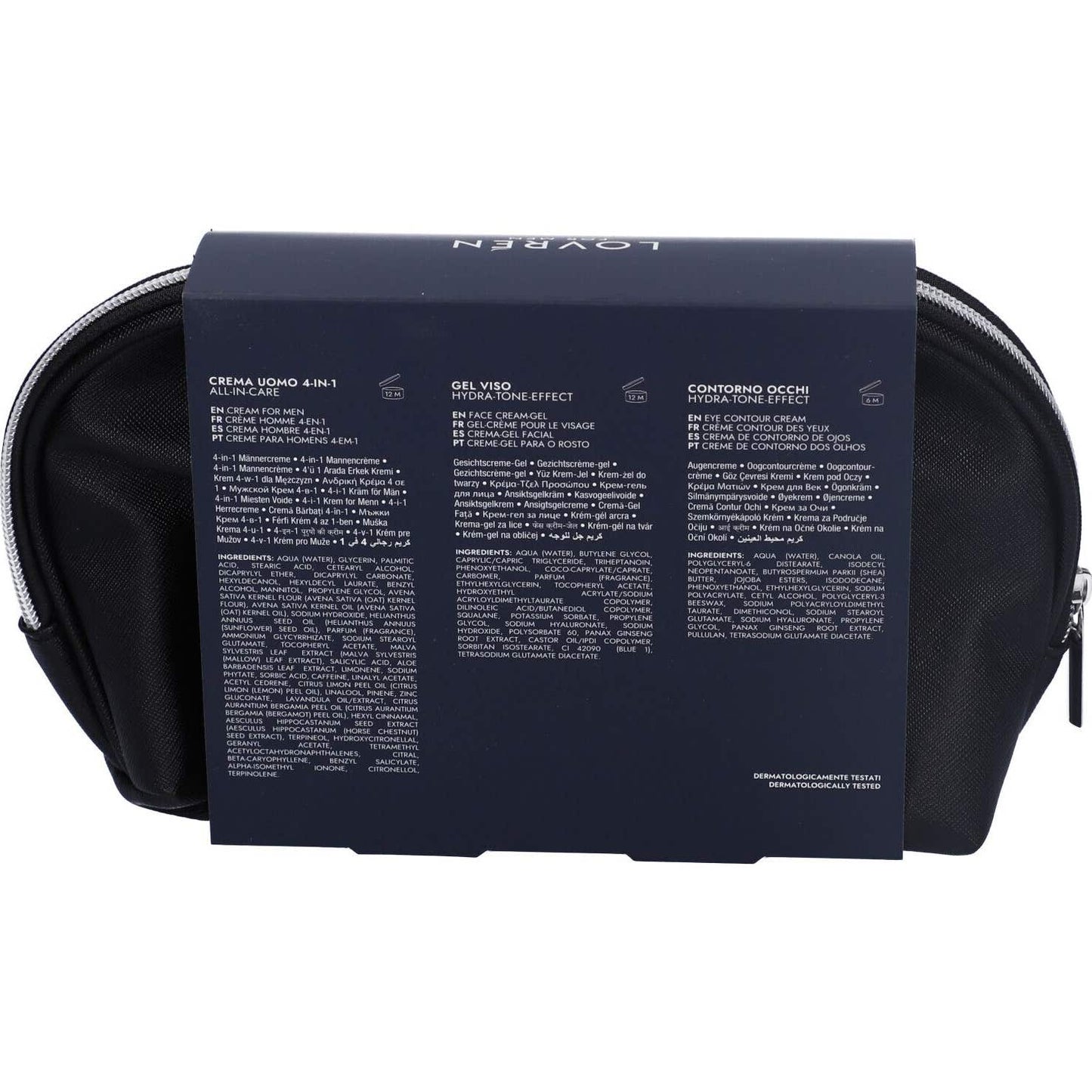 Lovrén For Men Travel Kit Crema + Gel Facial + Contorno de Ojos