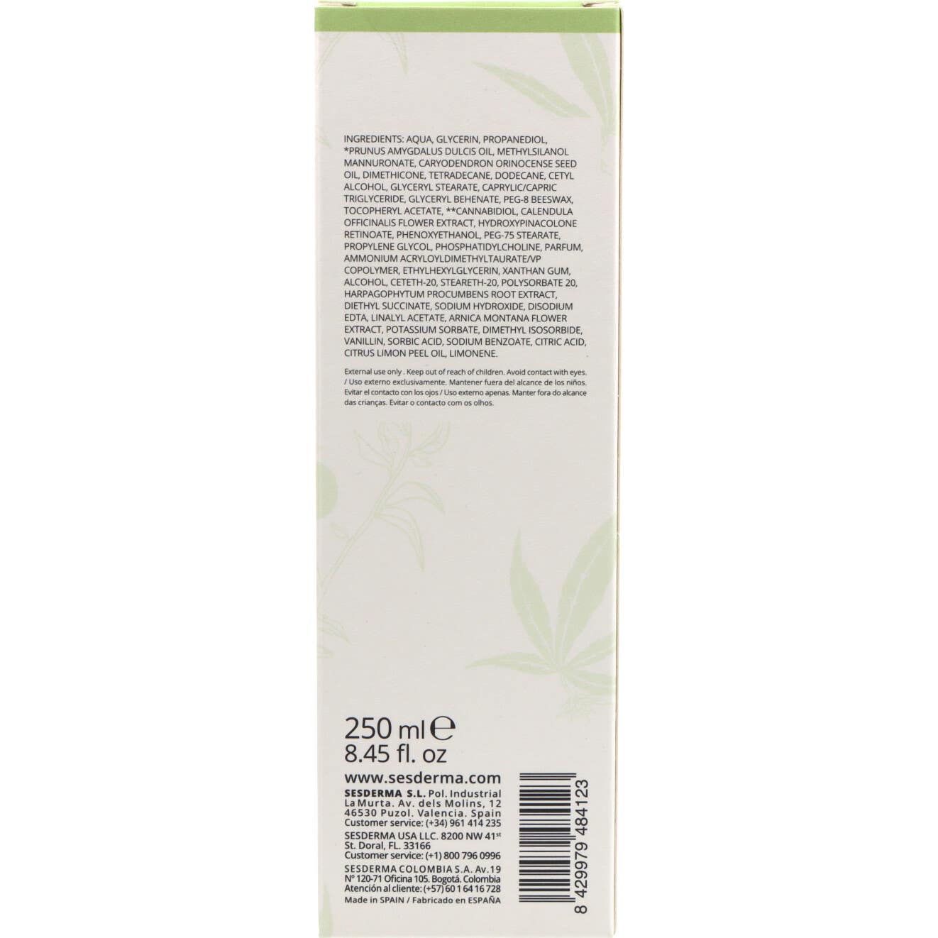 Sesderma Sescacay Crema Corporal Hidratante 250ml