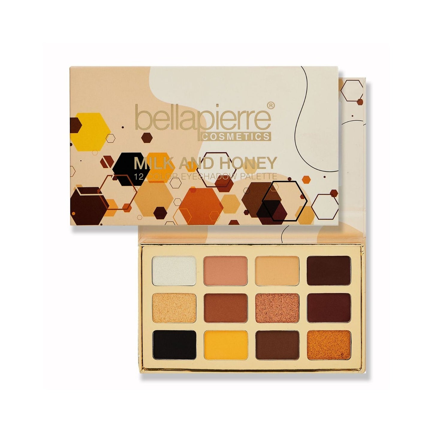 Bellapierre Cosmetics Paleta 12 Sombras Milk & Honey 1ud