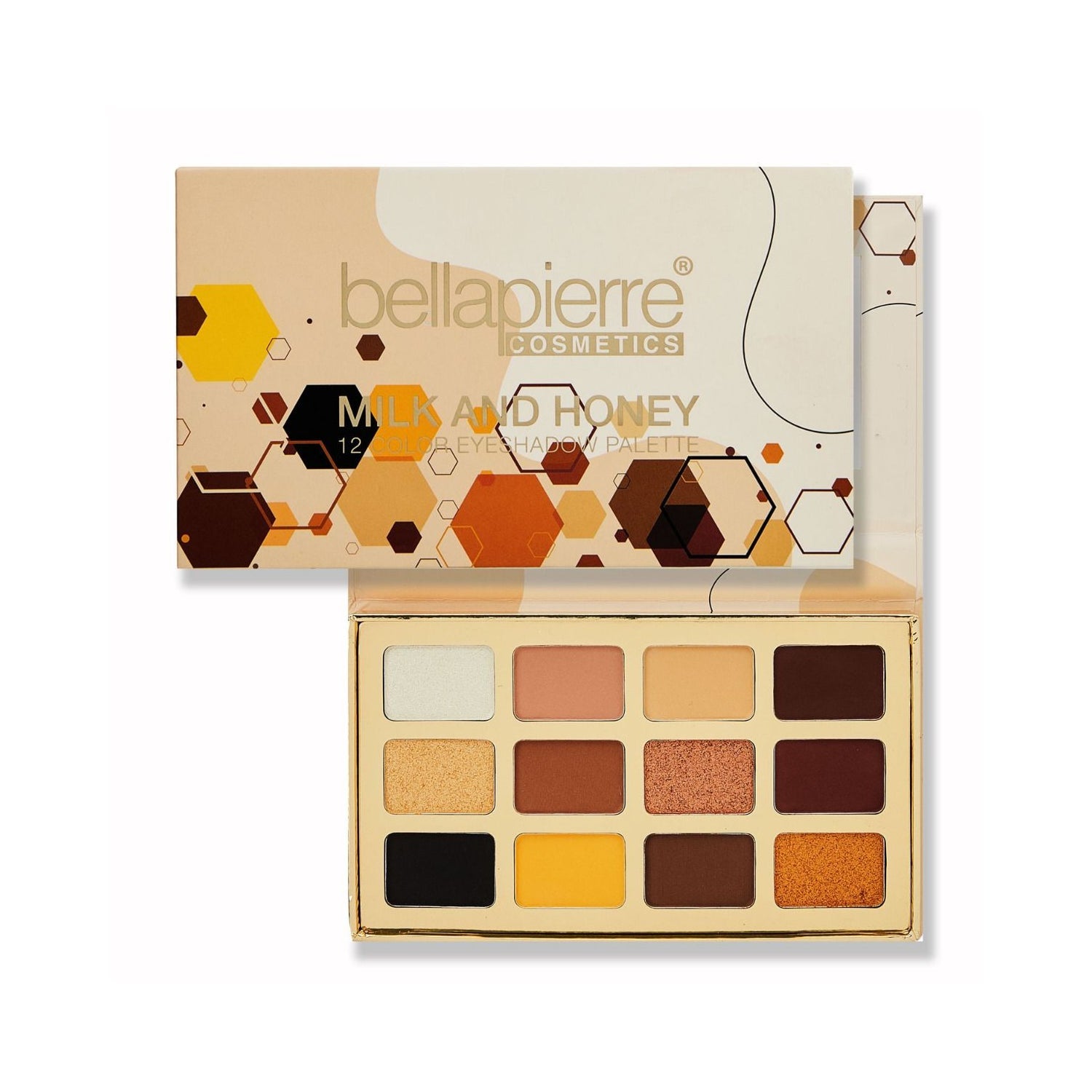 Bellapierre Cosmetics Paleta 12 Sombras Milk & Honey 1ud