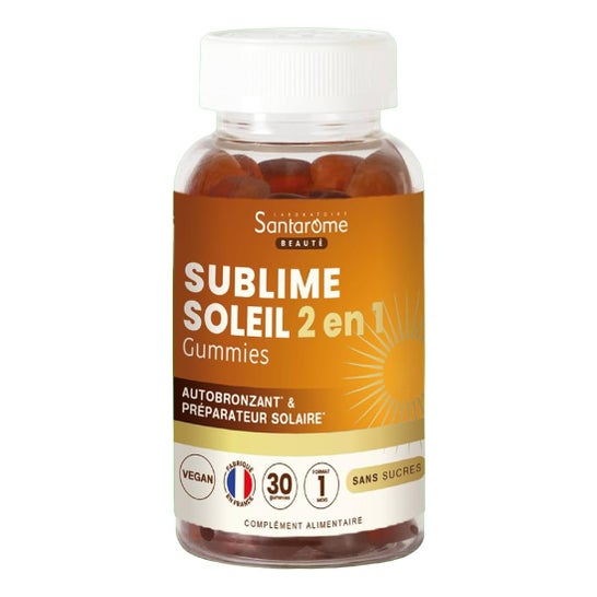 Santarome Sublime Soleil 2 en 1 30 Gummies
