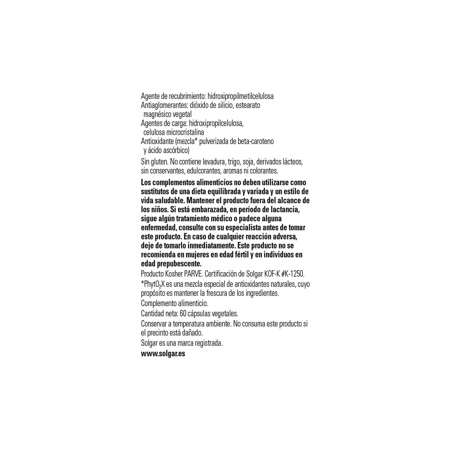 Solgar Sabal Extracto de Baya 60vcaps