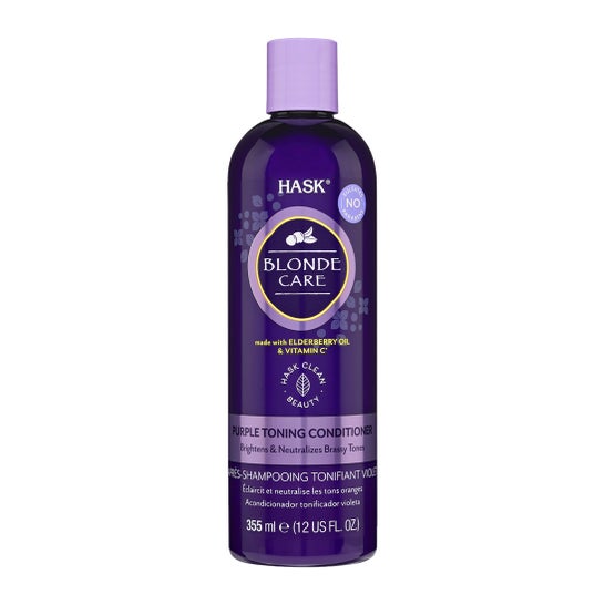Hask Blonde Care Purple Toning Conditioner 355ml