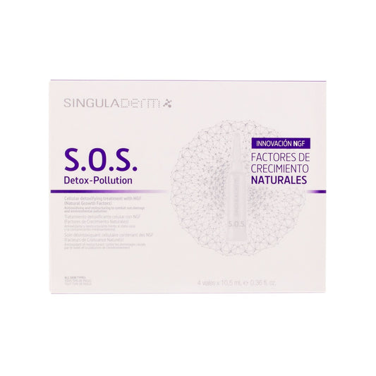 Singuladerm S.O.S Detox-Pollution 4 viales x 10,5ml