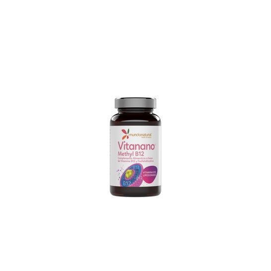 Mundonatural Vitanano Methyl B12 Liposomado 30 caps
