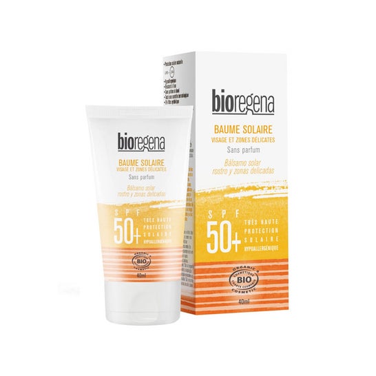 Bioregena Bálsamo Solar SPF 50 Rostro y Zonas Delicadas 40ml