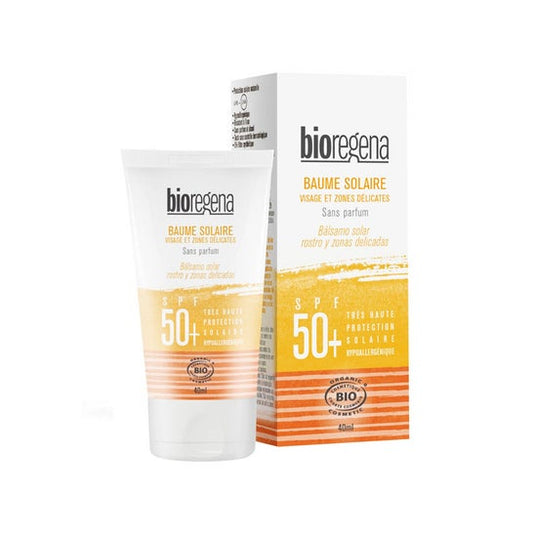 Bioregena Bálsamo Solar SPF 50 Rostro y Zonas Delicadas 40ml