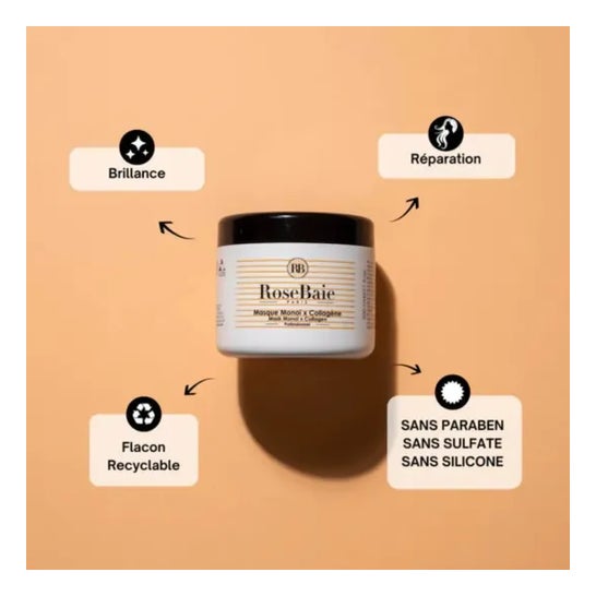 Rosebaie Monoi Colágeno Mascarilla 500ml