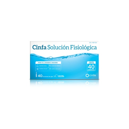 Cinfa Solución fisiológica 40uds