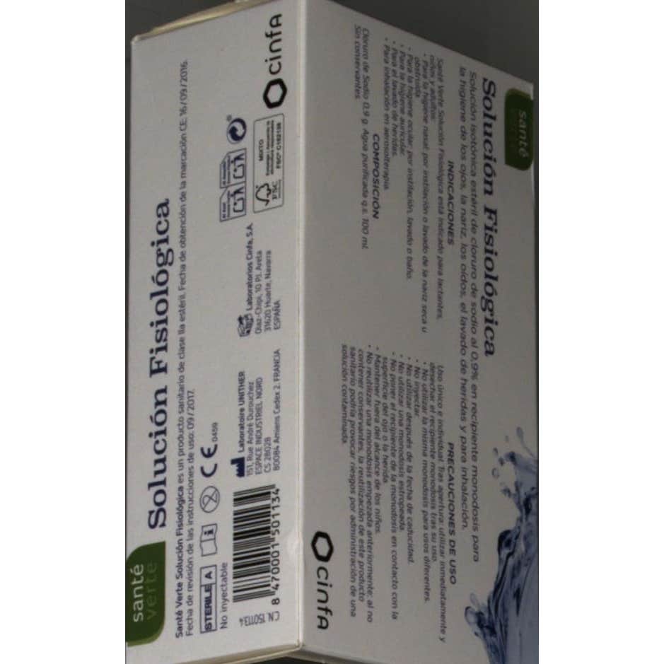 Cinfa Solución fisiológica 40uds