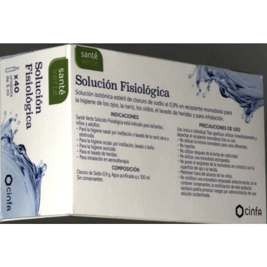 Cinfa Solución fisiológica 40uds