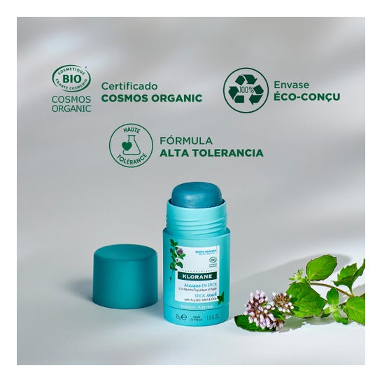Klorane Mascarilla en Stick a la Menta BIO 25gr